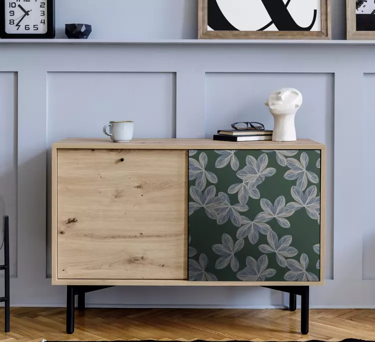 贴纸装饰植物叶子元素 - TenStickers