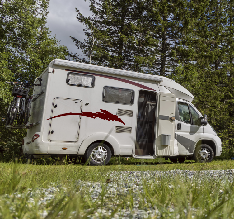 装饰边大篷车装饰墙贴 - TenStickers