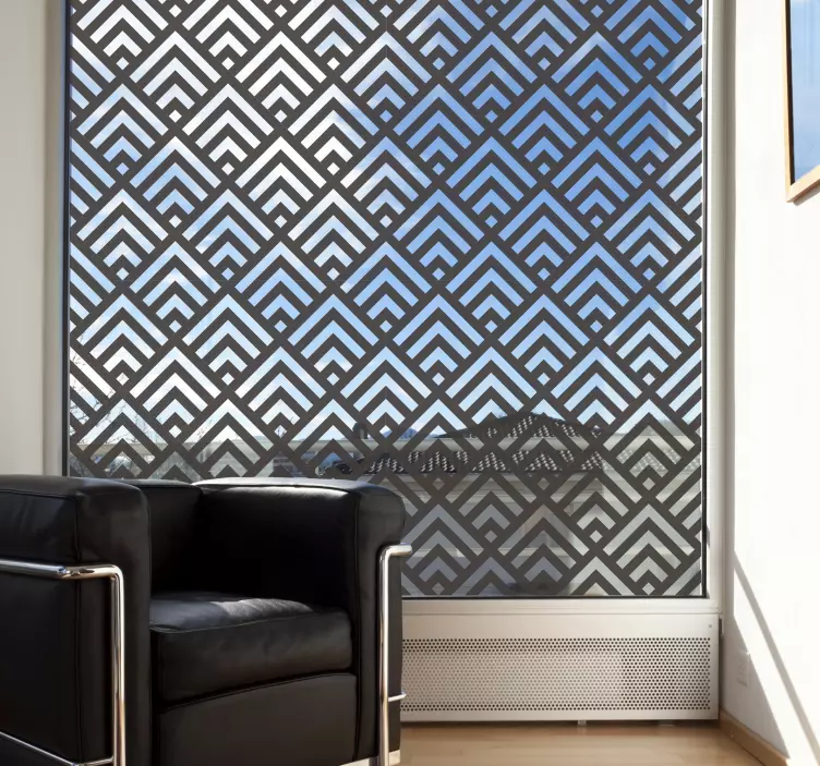 钻石形状的窗户贴纸 - TenStickers