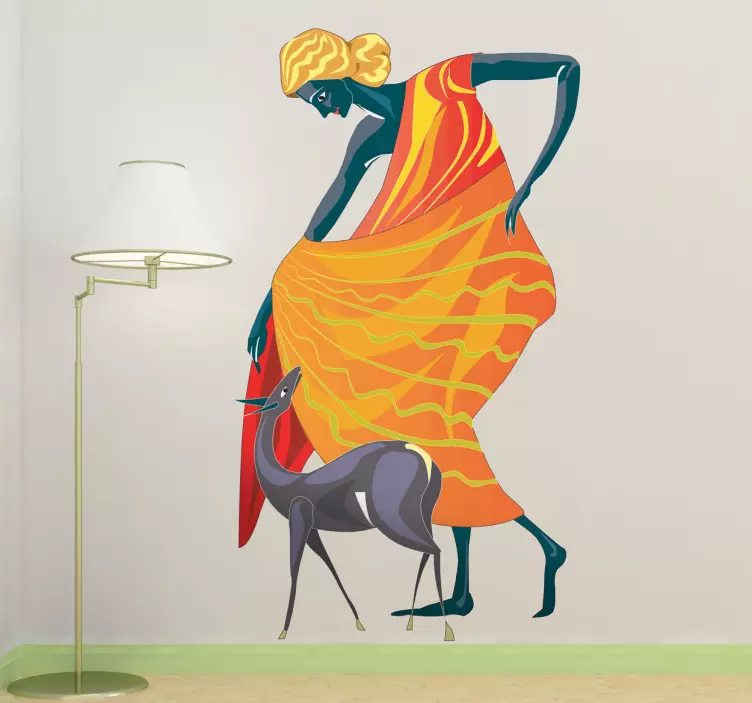 戴安娜罗马神话装饰贴花 - TenStickers