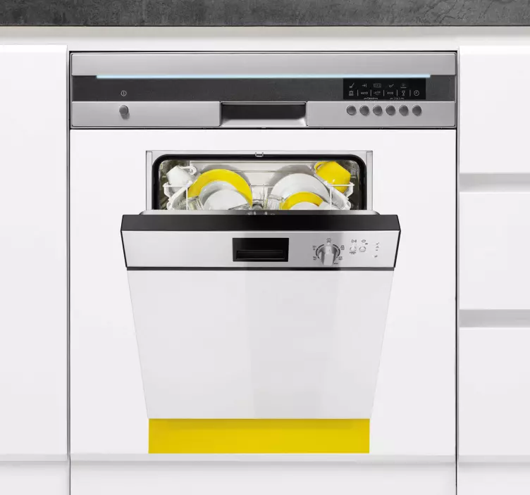 洗碗机贴花 - TenStickers