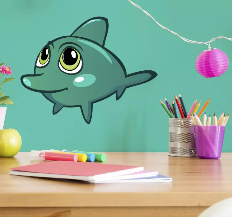 海豚墙贴 - TenStickers