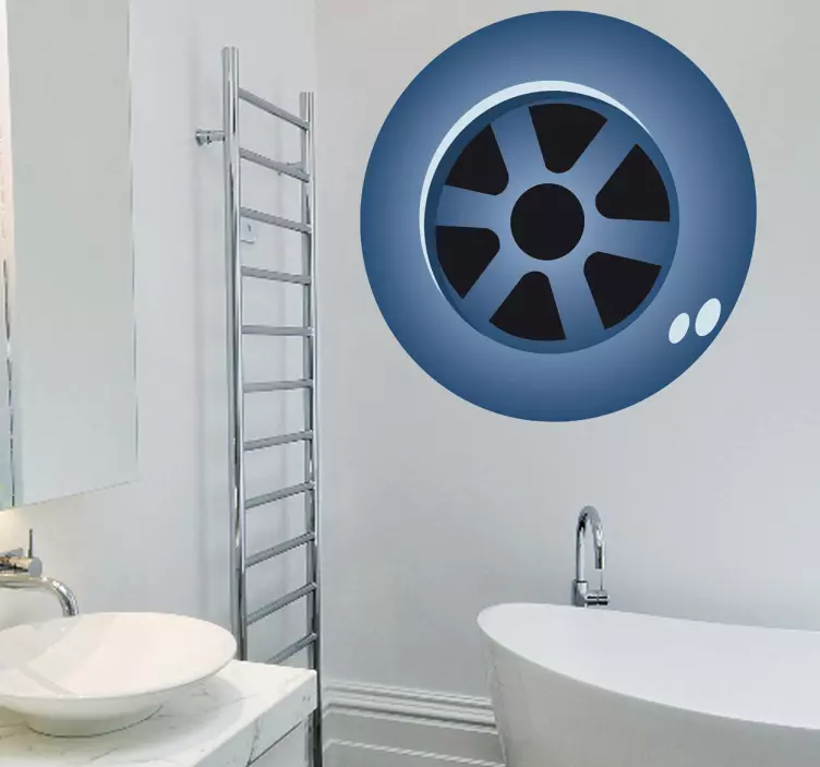 排水墙贴 - TenStickers