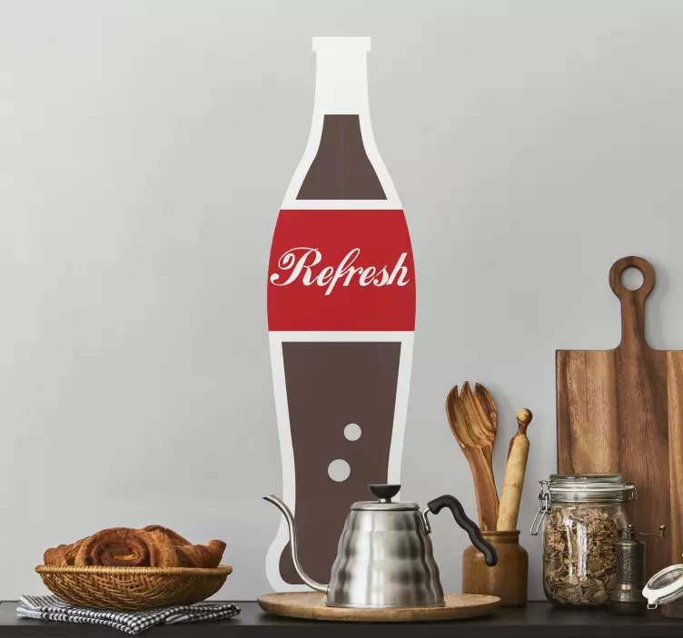 饮料点心厨房贴纸 - TenStickers