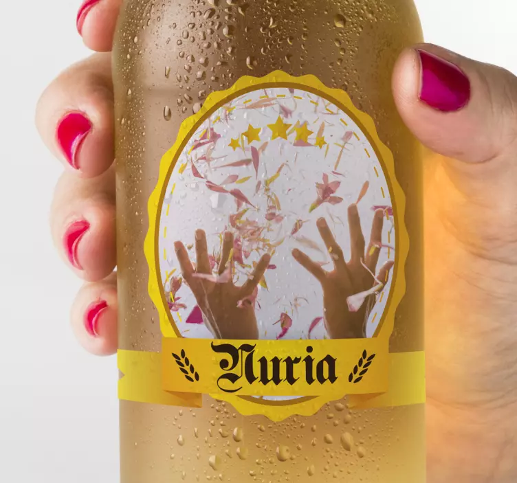 饮料横幅派对贴纸 - TenStickers