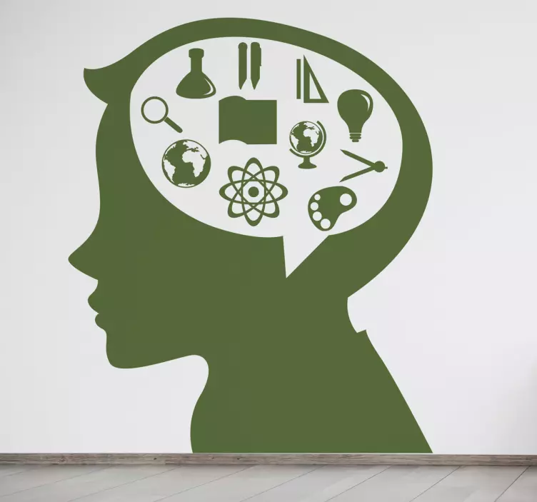 教育孩子墙贴花 - TenStickers