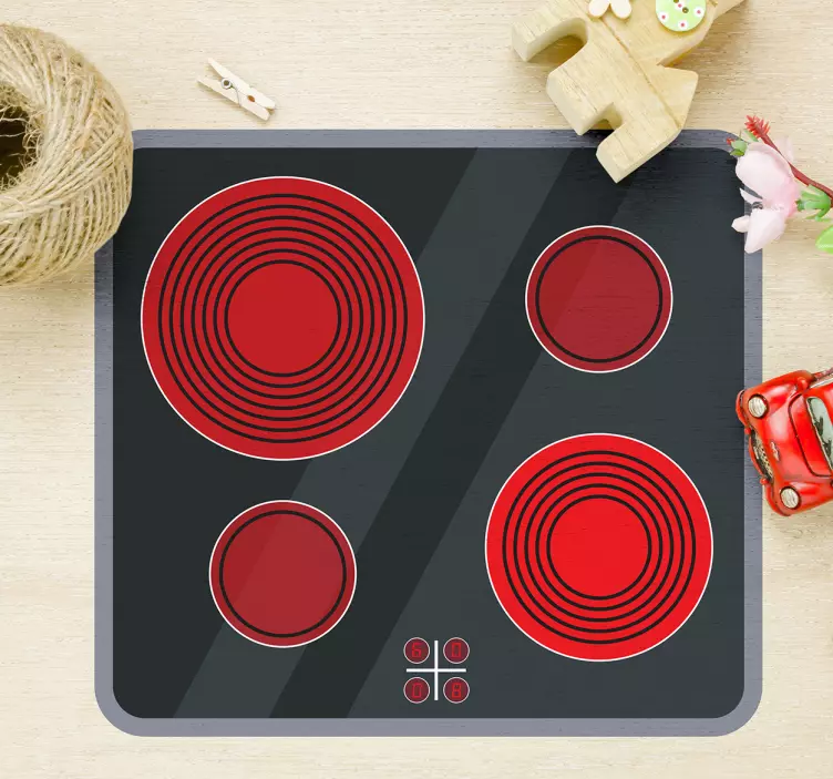 电炉贴纸 - TenStickers