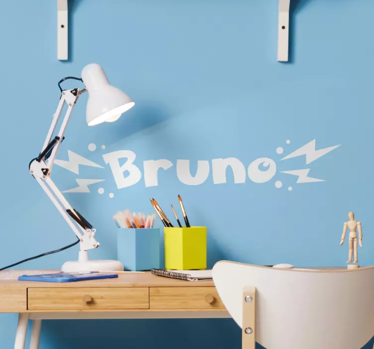 卡通贴画 电气类型名称 - TenStickers