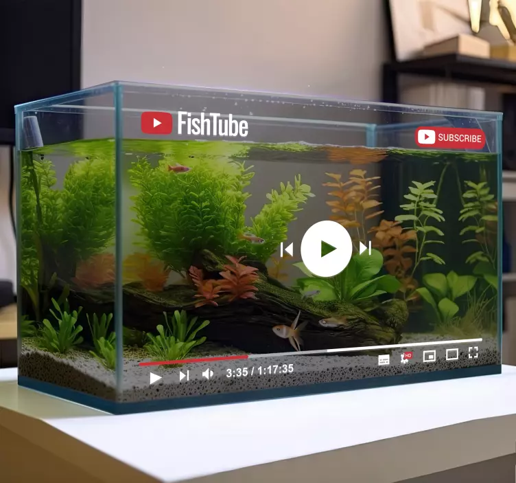 鱼类贴纸 鱼缸玩家 - TenStickers