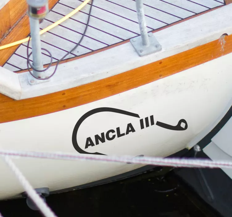 个性贴纸 渔夫的钩 - TenStickers