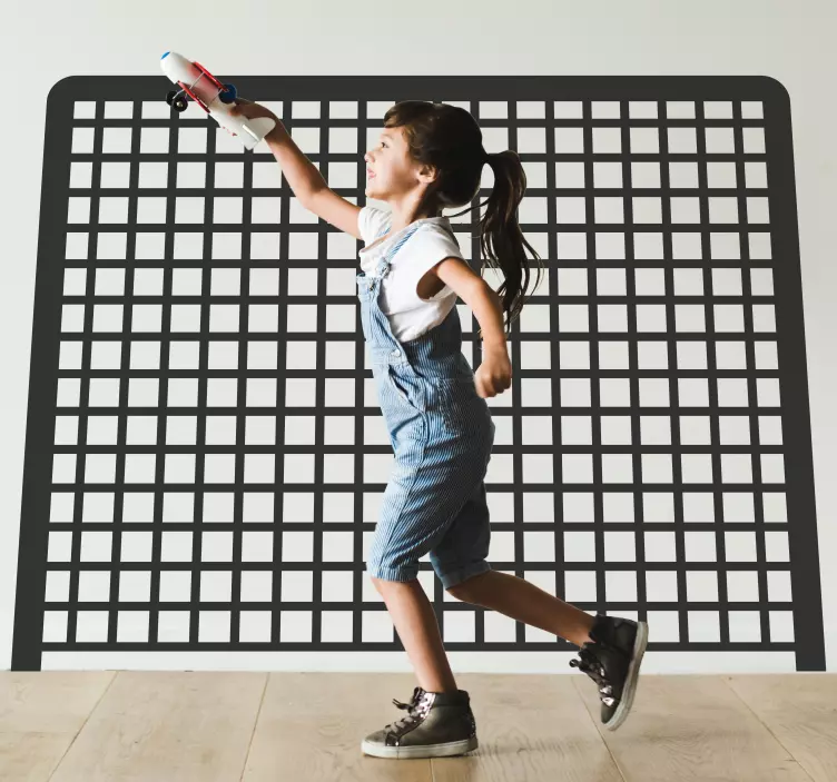 足球目标，足球墙贴花 - TenStickers