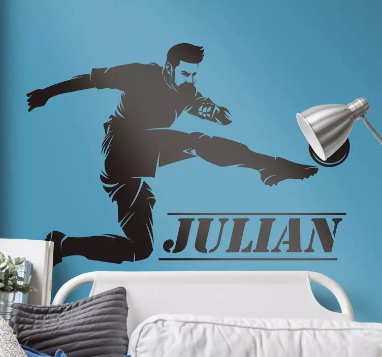 足球运动员个性贴纸 - TenStickers