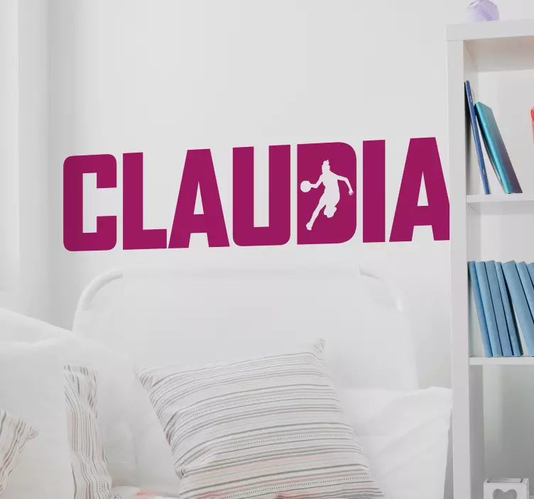 动物贴画 可定制的名称设计 - TenStickers