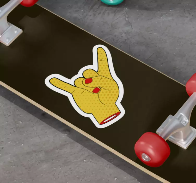 动物贴画 手势符号 - TenStickers