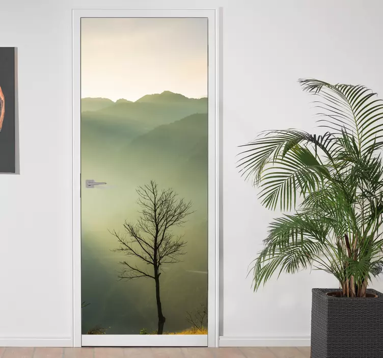 大自然的门乙烯基贴纸 - TenStickers