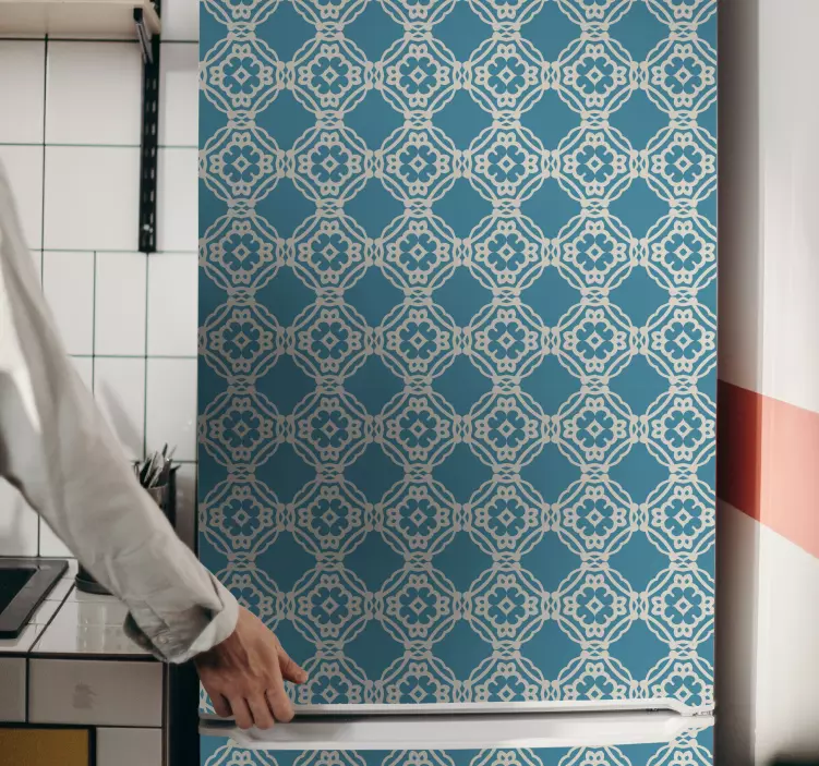 冰箱贴纸优雅几何图案设计 - TenStickers