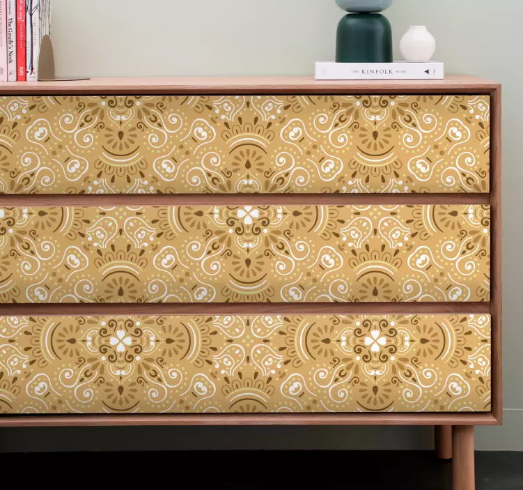 家具贴纸优雅植物图案 - TenStickers