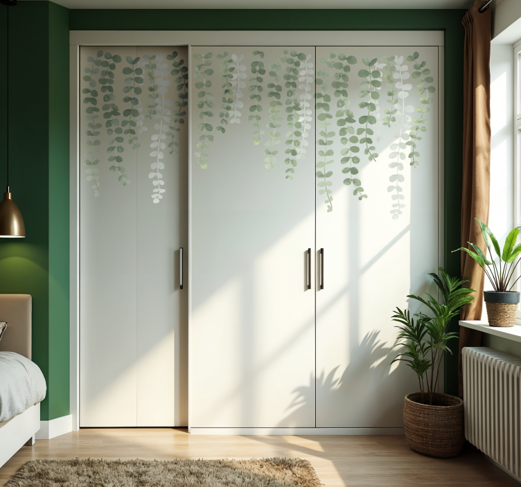 家具贴纸 悬挂植物 - TenStickers