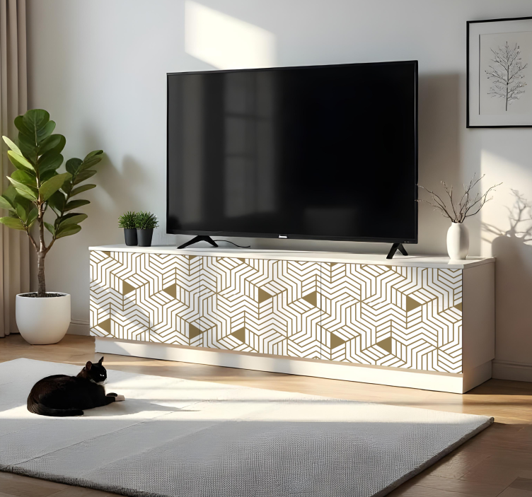 家具贴纸适用于斯堪的纳维亚3d立方体 - TenStickers