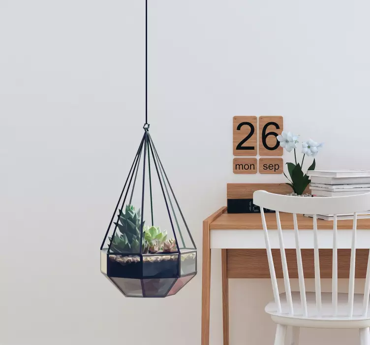 挂植物贴纸 - TenStickers