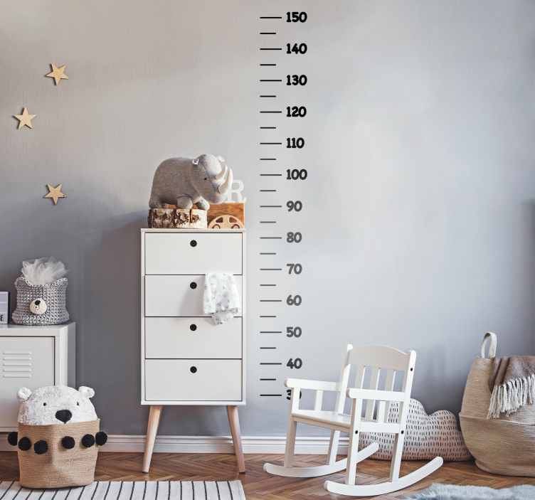 高度表贴纸 简约 - TenStickers