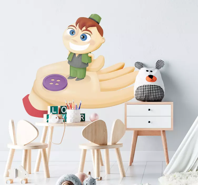 我的拇指跳贴图 - TenStickers