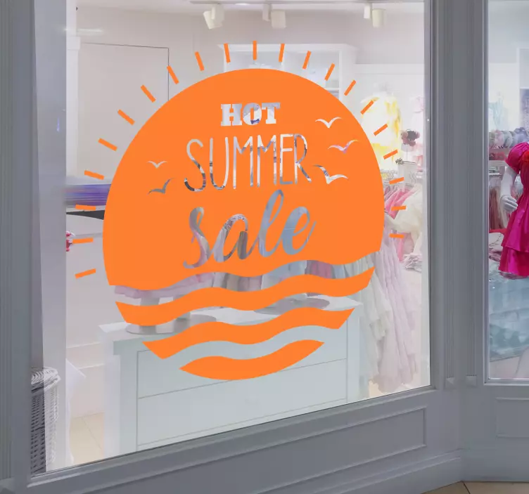 夏季热卖玻璃贴 - TenStickers