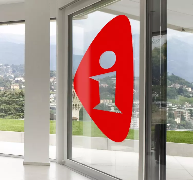 信息点标志贴花 - TenStickers