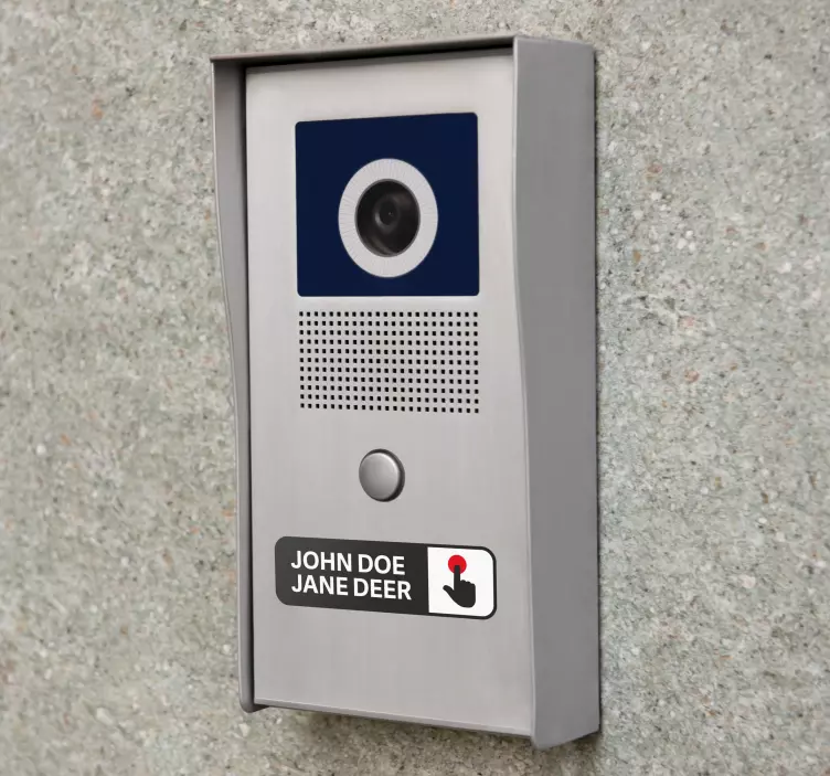 标志贴纸 聯繫我們與我們聯繫 - TenStickers