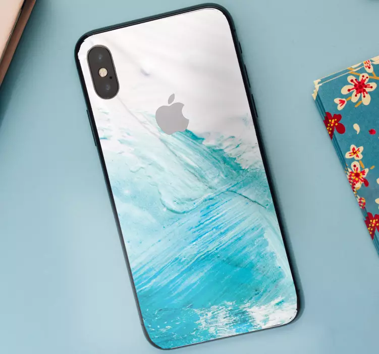 Iphone贴纸水波混合 - TenStickers