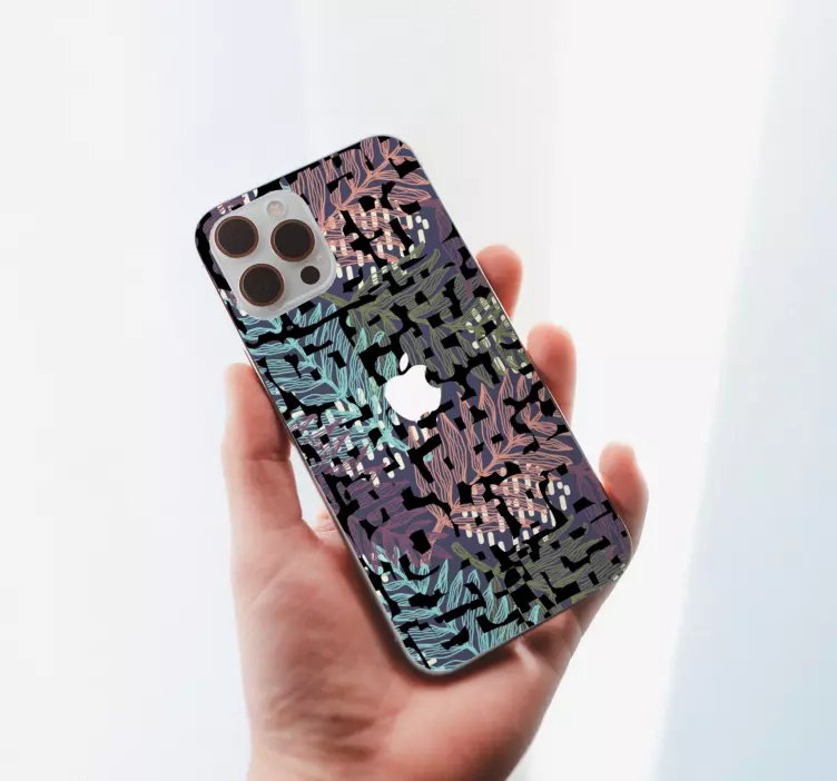 Iphone贴纸植物叶子图案 - TenStickers