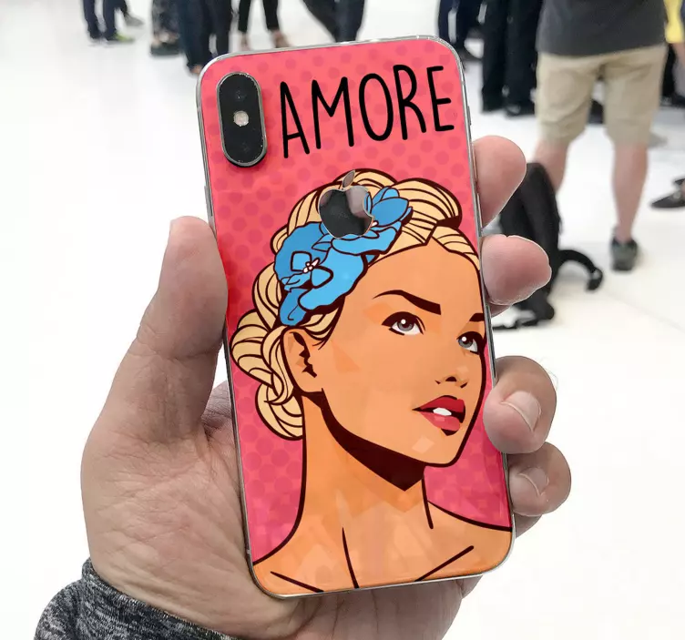 Iphone贴纸展现女性表达之爱 - TenStickers