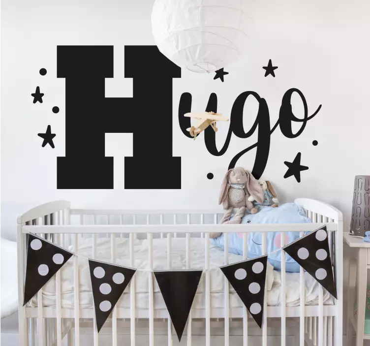 孩子名字个性贴纸 - TenStickers