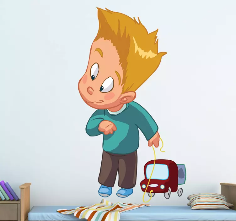 孩子玩玩具墙贴 - TenStickers