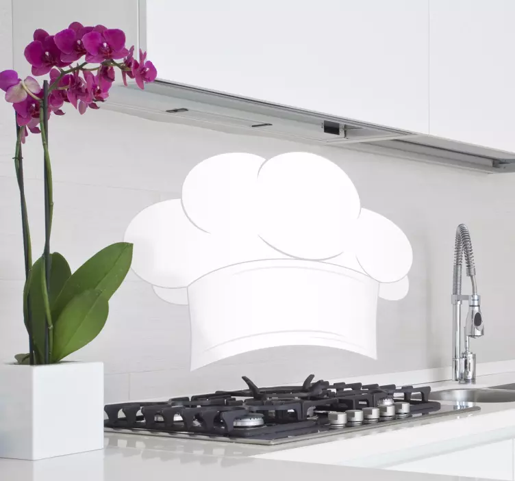 厨房贴纸厨师帽 - TenStickers