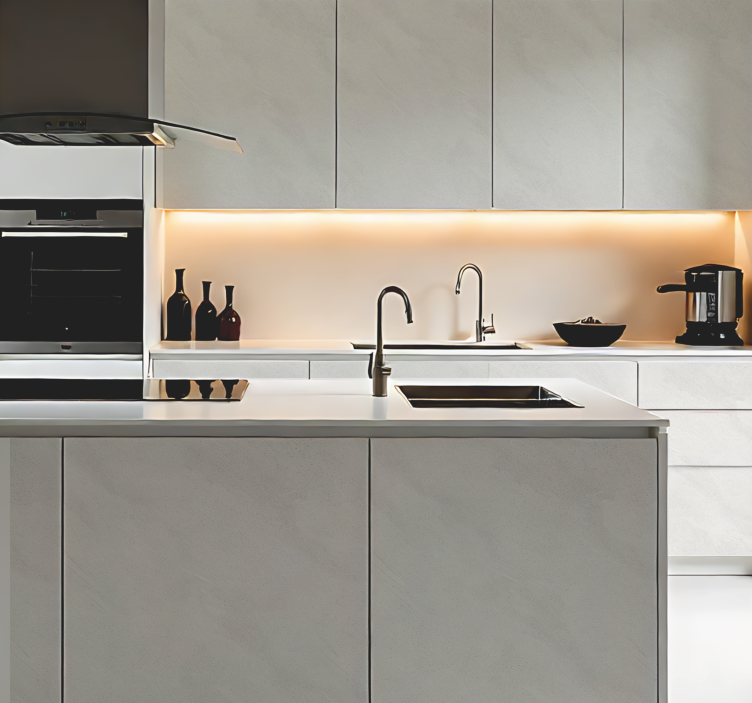 厨房贴纸 浅石效果 - TenStickers