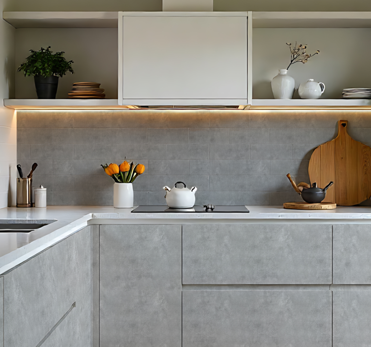 厨房贴纸 仿石效果 - TenStickers