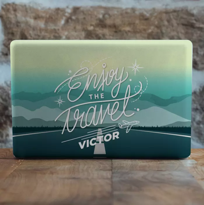 笔记本电脑皮肤旅行冒险设计 - TenStickers