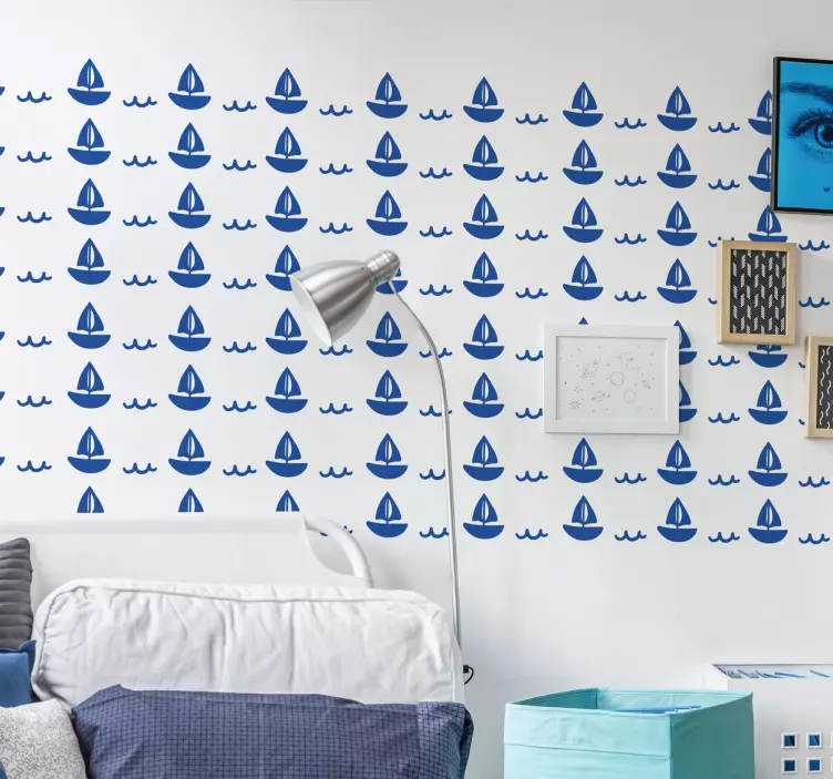 小船贴纸 - TenStickers