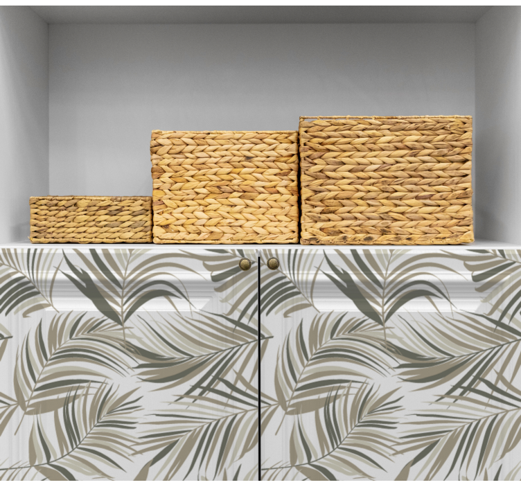 郁郁葱葱、原始而神秘的自然家具贴花 - TenStickers