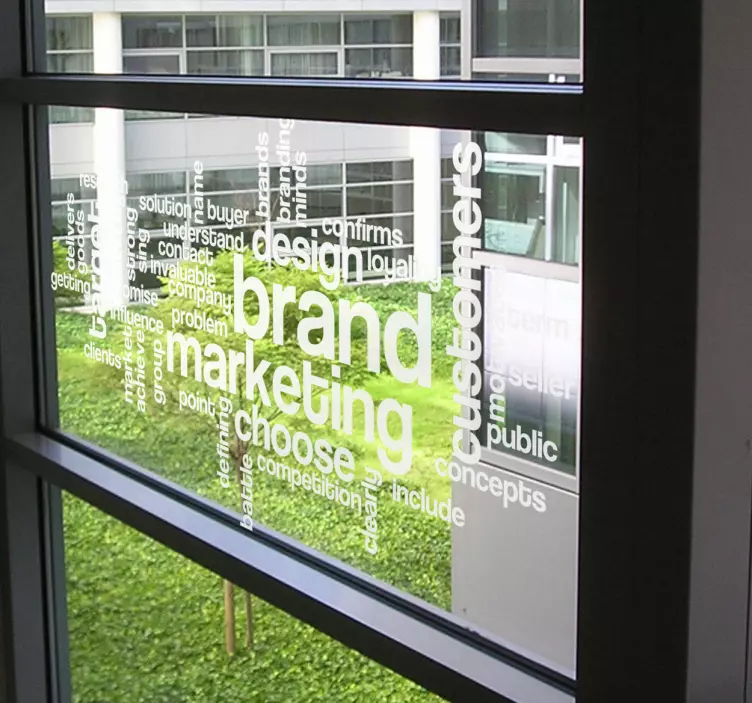 营销理念贴纸 - TenStickers