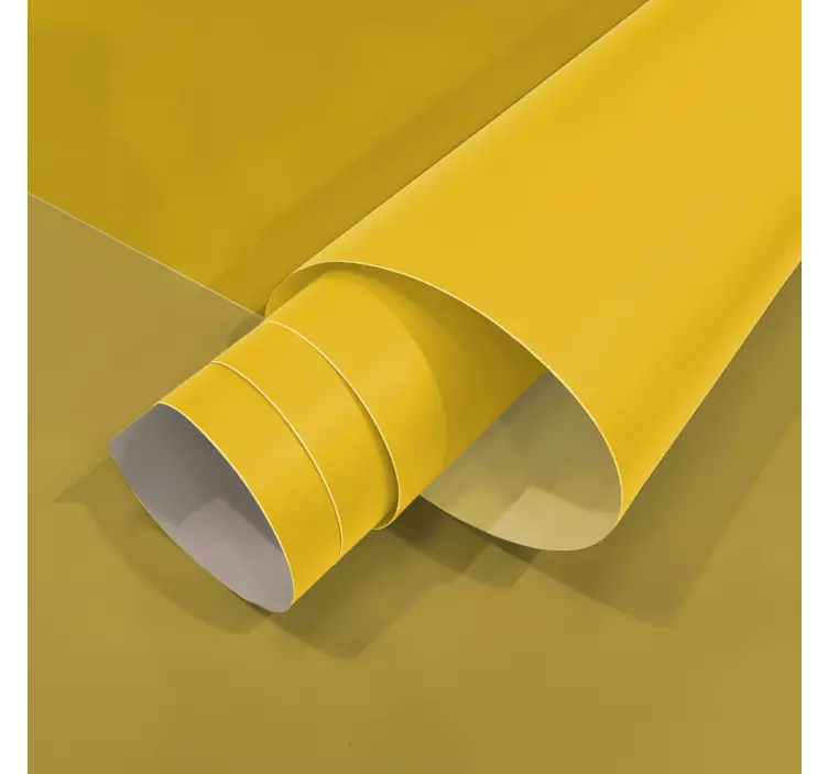 家具贴纸 黄色哑光 - TenStickers