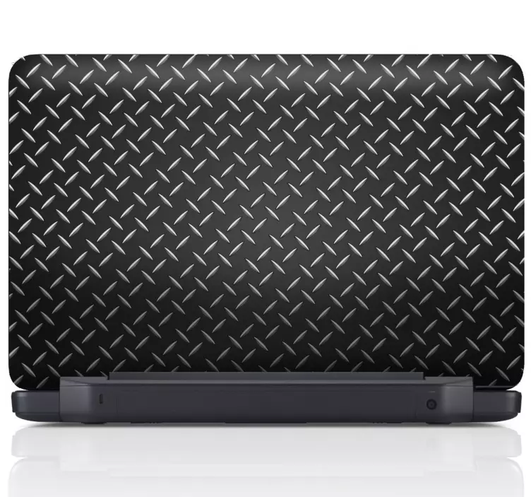 金属表面笔记本电脑贴纸 - TenStickers