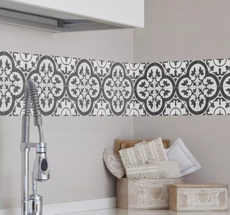 摩洛哥瓷砖墙贴 - TenStickers