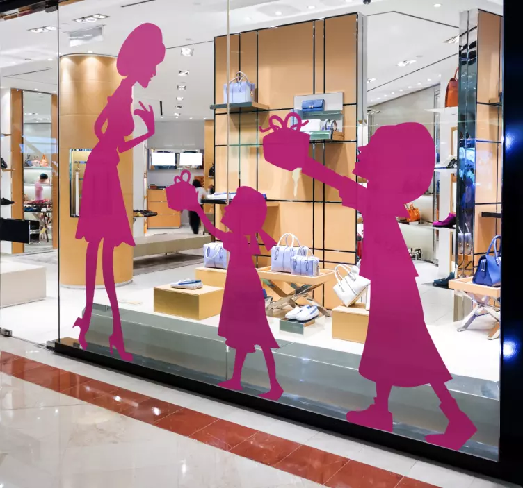 母女墙贴 - TenStickers