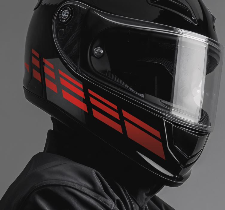 摩托车贴纸 快速线路设计 - TenStickers