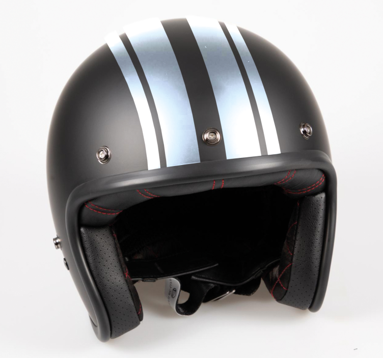 摩托车贴纸 单色赛车线 - TenStickers