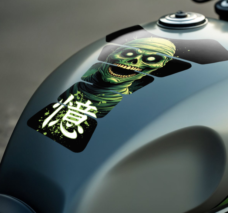 摩托车贴纸 木乃伊之死 - TenStickers