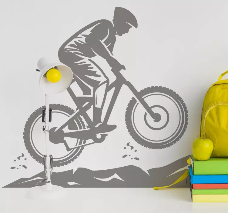 山地自行车单车贴花 - TenStickers