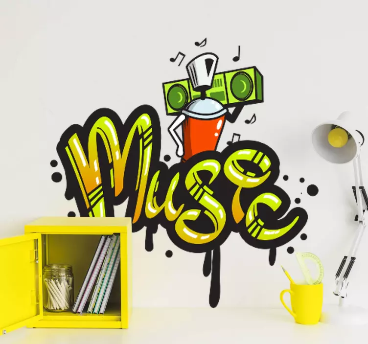 动物贴画 丰富多彩的音乐主题 - TenStickers